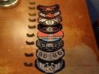 harley owners group patches and rocker pins