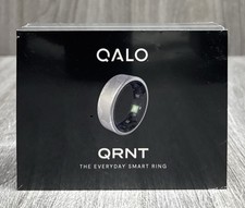 QALO QRNT Smart Ring Health Tracker for Men Women Titanium Size 8 NEW SEALED