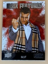 2021 Upper Deck AEW - Main Features Silver #MF-28 MJF (RC)