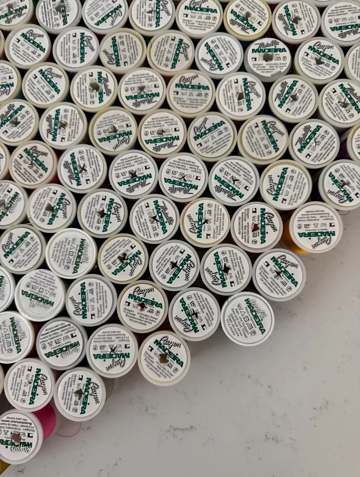 Madeira Thread 150+ Spools of Madeira Embroidery Thread Germany - Image 3 of 4