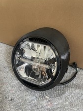 Maske für 7 Zoll Scheinwerfer LED evtl Koso Highsider Caferacer Bobber BMW Honda
