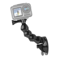 Suction Cup Jaws Flex Clamp Mount - GoPro, Insta360, DJI Action Cameras