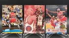 Michael Jordan GOAT! - 3 Card Lot (Stadium Club, Fleer Sharpshooter, Hoops 5th)