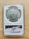 1884 O  Morgan Silver Dollar $1 Coin Circulated Uncertified 0.9 Fineness
