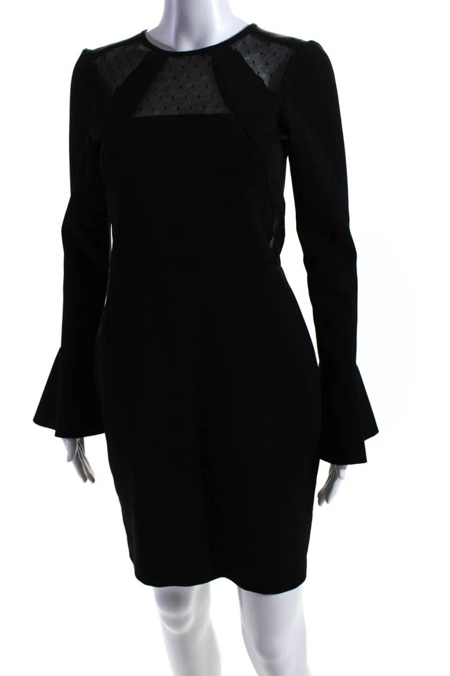 Funda Illusion negra manga campana Parker para mujer talla 2 10430524 Foto 2 de 4