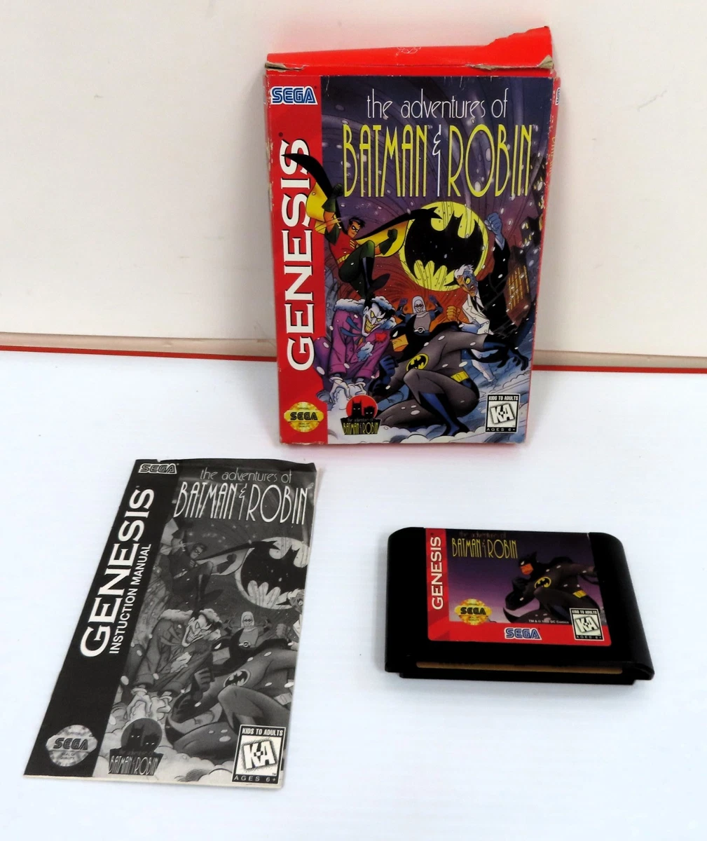 Adventures of Batman & Robin SEGA Video Games for sale | eBay
