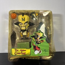 Figura de acción Crash Bandicoot Dr. Neo Cortex Resaurus de colección 1998 CAJA DAÑADA