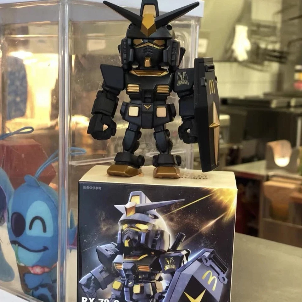 McDonald's China 2023 genuino RX-78-2 QMSV versión Mini Gundam Modelo Angus Color Foto 3 de 4