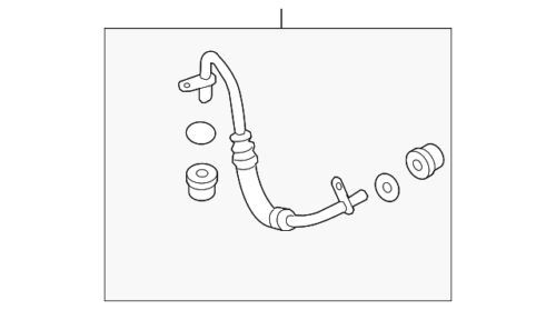 Tubo de salida para Ford (N/P DG9Z-7A031-E)