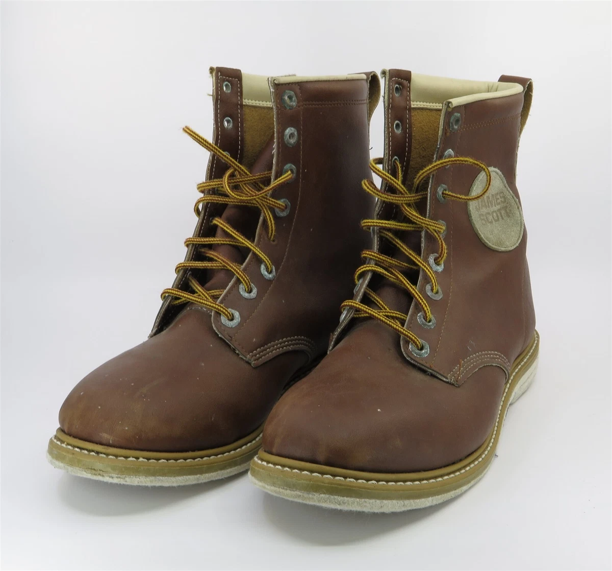 Brown top fishing boots
