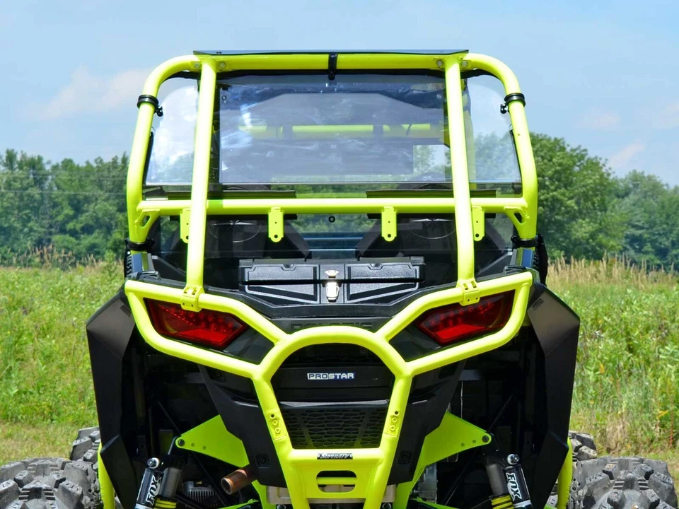 Parabrisas trasero de alta resistencia SuperATV para Polaris RZR 900 / XC / S / Trail (15-20) Foto 2 de 4