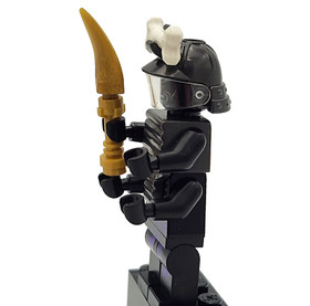 LEGO Ninjago Lord Garmadon njo042 Minifigure with Weapon - Sets 9446 & 9450