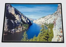 Vintage Postcard “Missouri River Canyon” Holder Dam Montana Gates Blue Sky P2