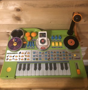vtech piano with microphone