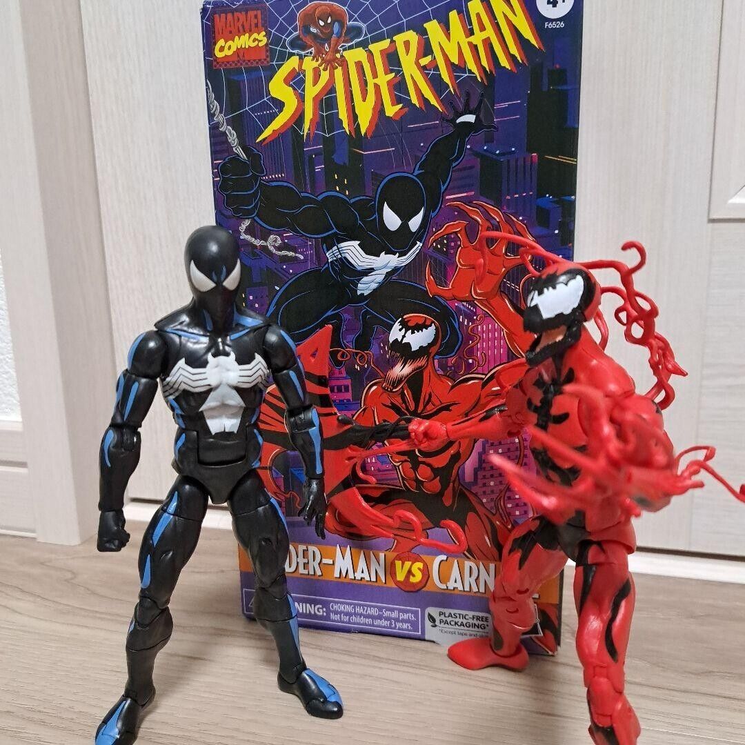 Marvel Legends Spider-Man & Carnage 90s Animated 6inch