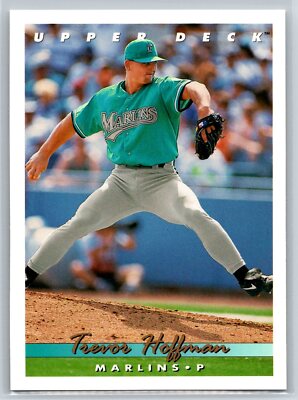 1993 Upper Deck Trevor Hoffman Rookie Marlins Padres RC #773