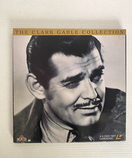THE CLARK GABLE COLLECTION Box Set  4 LASER DISC Set