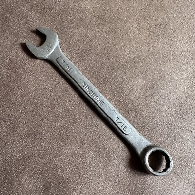 #ad VINTAGE KINCROME JAPAN 7 16 x 7 16 AF COMBINATION RING 12 POINT SPANNER TOOL AU $26.00