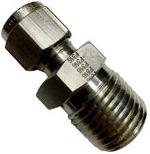 Parker 6-8-FBZ-SS Double Ferrule Compression Fitting Connector, CPI Series