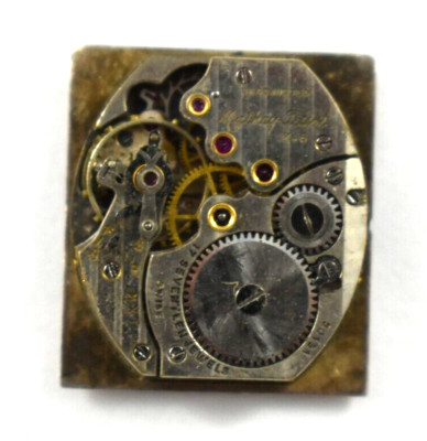 Vintage Mathey Tissot Manual Wind 17J Wrist Watch Movement lot.fb