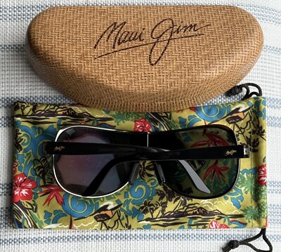 Maui Jim Maka MJ 513 02 Gunmetal Black Frame + Grey  display picture 2