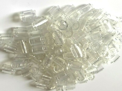 LEGO   100 x Rundstein 1x1 in transparent klar ( trans-clear )  Neuware 