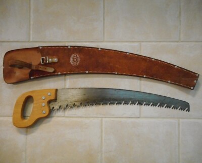 W.M. Bashlin 610A-26 Pruning Saw ~ Heavy Cross Cut Saw Type Blade Climbing Tools