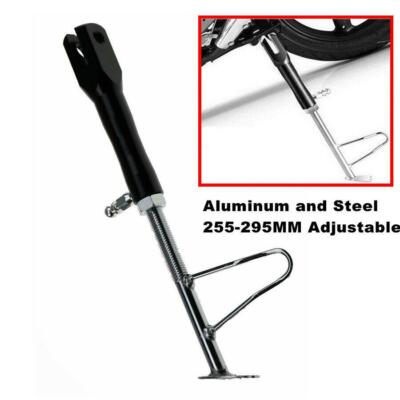 Aluminum Alloy Adjustable Kickstand Foot Side Stand Universal Fit