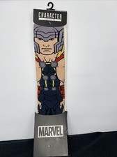 Character Collection Marvel Thor BIO WORLD Crew Socks Size 10-13 New