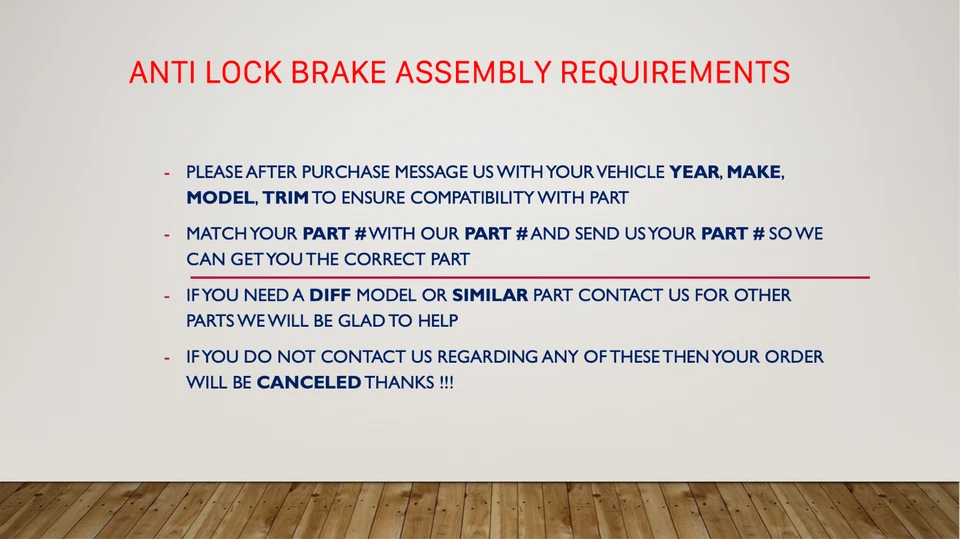 2003-2006 Chevrolet CHEVY Anti Lock Brake Pump ABS TAHOE YUKON SUBURBAN SIERRA - Image 2 of 2