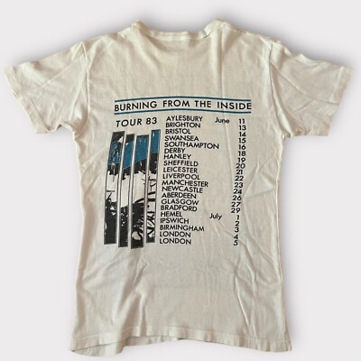 1983 Bauhaus UK/Euro Tour Vintage Band New Wave Tee Shirt 80s
