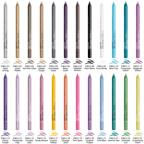 1 NYX Epic Wear Liner Sticks - Waterproof Eye Pencil "Pick Your 1 Color" Joy's - Picture 1 of 34