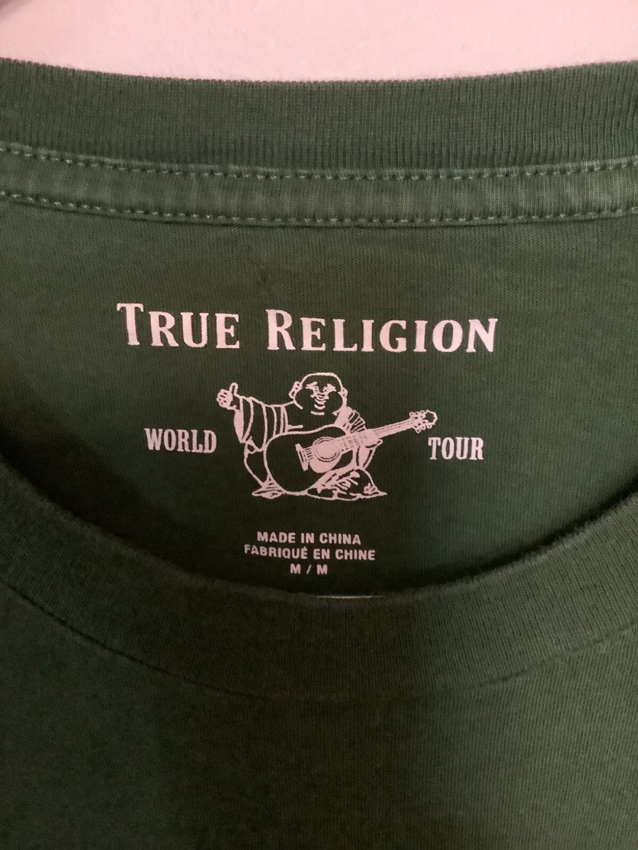 ◆TRUE RELIGION◆フェード ワールドツアー ロゴ Tシャツ 送料込 True Religion World Tour Men's T Shirt Size M | eBay