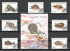 Madagaskar 1993 Weichtiere, gestempelt.