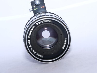 Steinheil-Cassarit 3.5/100mm M42 ゼブラ Exakta Steinheil Auto-Cassarit 100mm f/3.5 telephoto lens. After