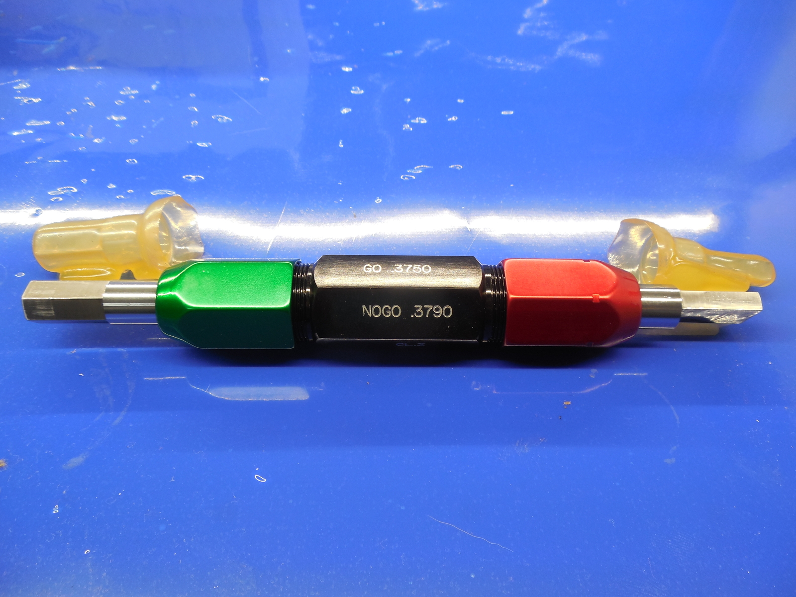 CERTIFIED .3750 & .3790 O.D. CLASS Z PLAIN HEX PLUG GAGE 3/8 DIAMETER .375 .379 eBay