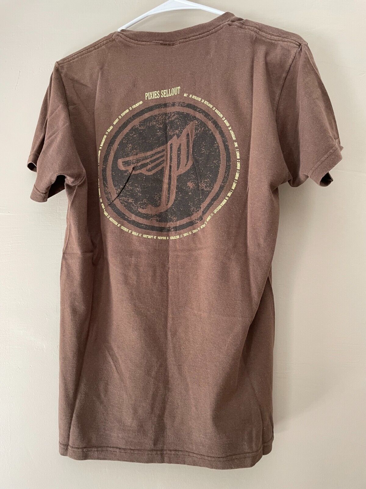 Pixies Sell Out 2004 Reunion Tour Vintage Brown T… - image 2