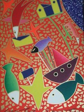 Giancarlo Montuschi serigrafia 70x100