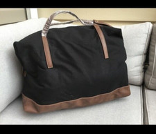 Style & Co Black Canvas Weekender Duffel Bag Msrp $98.50 New With Tags