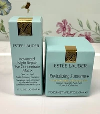Estee Lauder Advanced Night Repair EYE concentrate MATRIX +Power Creme 5ml each