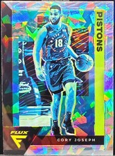 2020-21 Panini Flux Cory Joseph Cracked Ice #51 Pistons C092