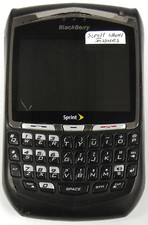 BlackBerry 8703 E / 8703e - Black and Silver  Sprint  Rare RIM Smartphone
