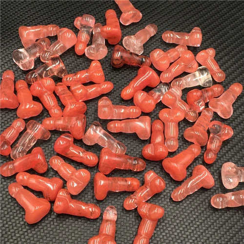 Wholesale Natural mix mini Penis Carved quartz Crystal Massager Wand Healing - Picture 46 of 296
