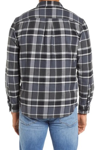 THE NORTH FACE Men's Arroyo Flannel Shirt, Vanadis Grey Large Half Dome Plaid L - Picture 3 of 8