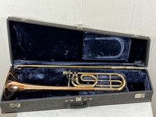 Vintage C G Conn 88H Artist Symphony Bass Trombone w/F valve & Bach mouthpiece