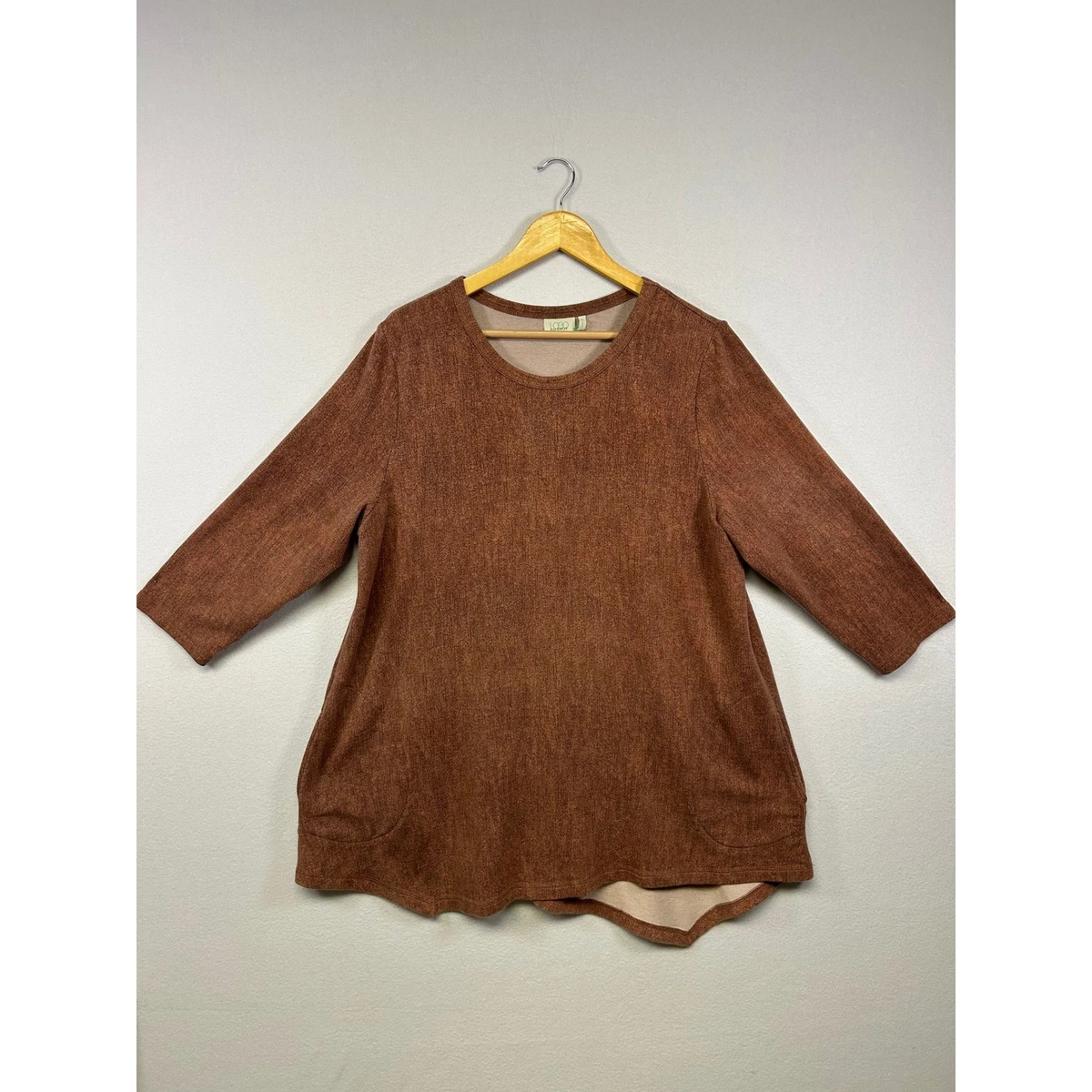 LOGO by Lori Goldstein 3/4 Sleeve Tops for Women for sale | eBay