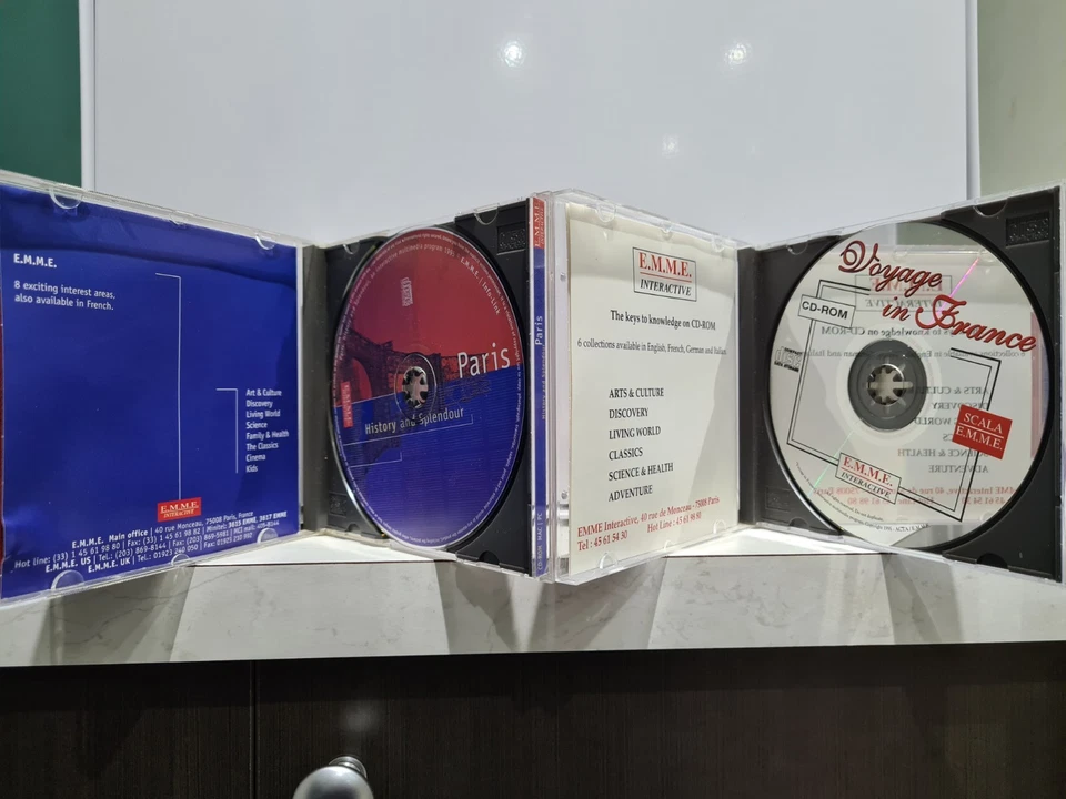 Vintage Voyage In France & History and Splendour of Paris EMME Software CD-Rom - Image 4 of 4