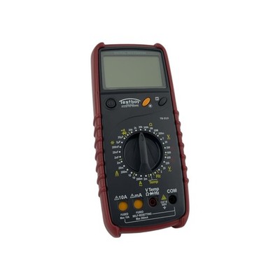 Testboy 313 Digitales Multimeter LCD-Display Temperaturmessung CAT III 600 V