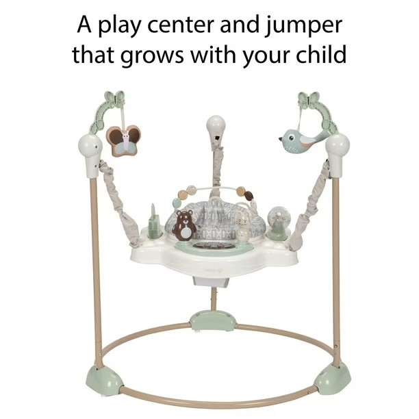 Safety 1st Bob & Twist 3-in-1 Baby Activity Center Jumper Bouncer Beige/Gray