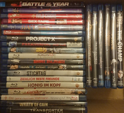 25 Blu-ray Sammlung (Stichtag, The Champ, Ziemlich beste Freunde, Cop Out)